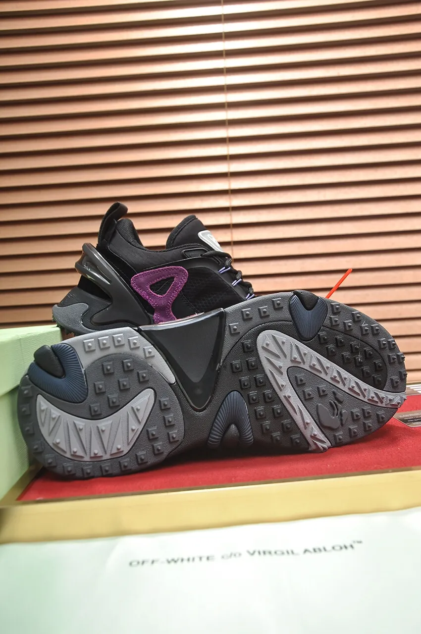 Men's men's shoes💰660💶【off-white】👫 Original one-to-one replica, high-end quality🥳The latest model has not been listed on the official website yet, the top version. Fabric: Imported open-edge beaded laminated leather Lining: Imported breathable mesh Outsole: New material imported TPU combination sole Male 38-44 (customized at 45)